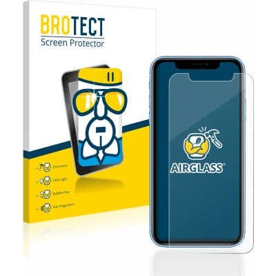 Afbeelding van BROTECT Screenprotector voor Apple iPhone XR / 11 Folie Beschermfolie Beschermglas transparant