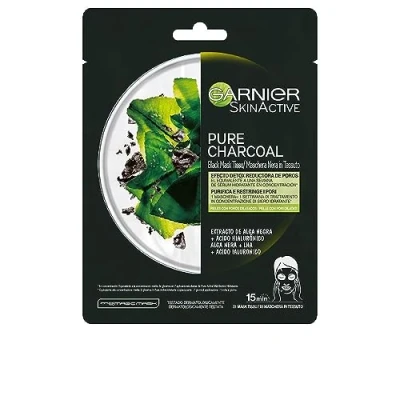 Afbeelding van Gezichtsmasker PURE CHARCOAL black detox Garnier