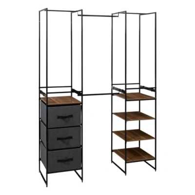 Afbeelding van Five® Open kledingkast met mandjes 160441 Sorteervakken &amp; Design