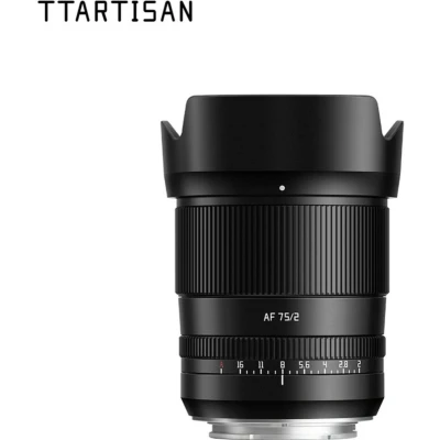 Afbeelding van TTartisan AF75mm F2 Sony E zwart