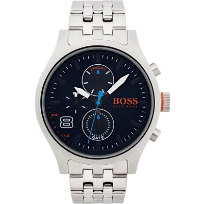 Afbeelding van BOSS HO1550023 horloge heren zilver edelstaal