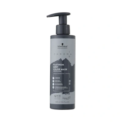 Afbeelding van Schwarzkopf Chroma ID Color Mask 9 12 Platinum Grey 300 ml