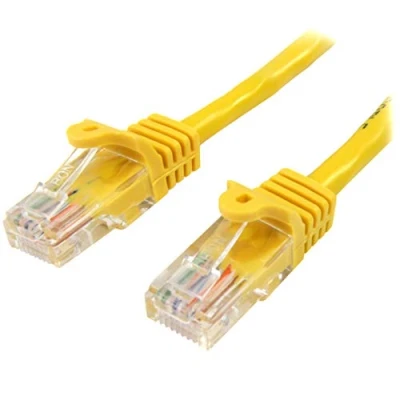 Afbeelding van Startech 45PAT1MYL Netwerkkabel RJ45 1 m Geel