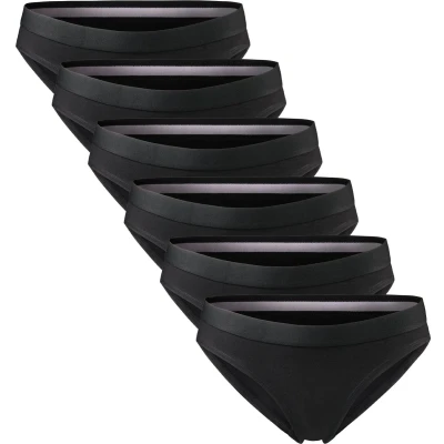 Afbeelding van DANISH ENDURANCE Damesbralettes van biologisch katoen, comfortabel, zacht, zonder beugel, 1 of 3 stuks, zwart.
