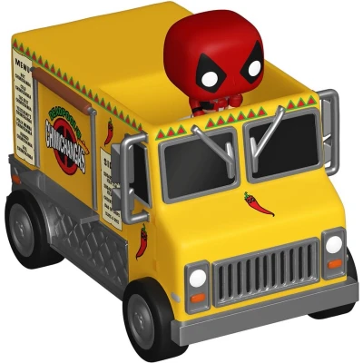 Afbeelding van Funko Bitty Bop Rides Deadpool with Chimichanga Truck
