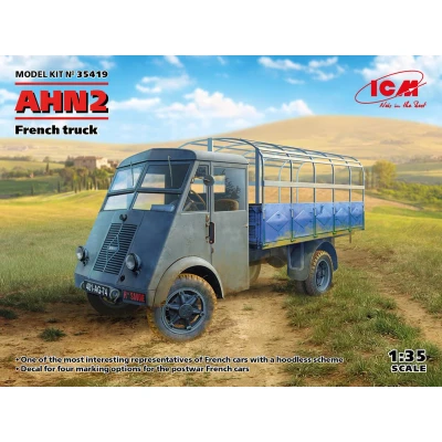 Afbeelding van 1:35 ICM 35419 AHN2 French Truck Plastic Modelbouwpakket