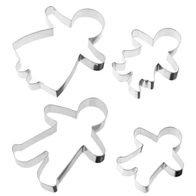 Image de Lot de 2 Emporte pièces bonhomme en pain d&#039;épices forme aléatoire Zenker ref 42958
