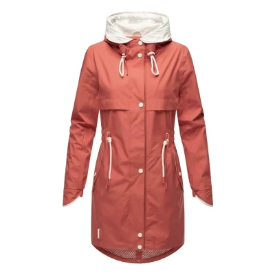 Afbeelding van Navahoo Xankaa Regenjas, Dames, Maat: Medium, Rouge