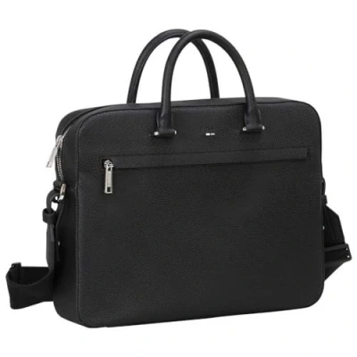 Afbeelding van BOSS RAY M Single DOC Laptoptas, Heren, Maat: One Size, Black