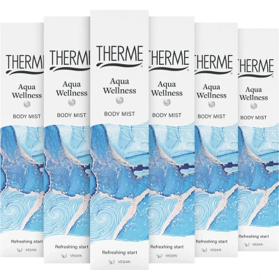 Afbeelding van 6x Therme Aqua Wellness Body Mist 60ml