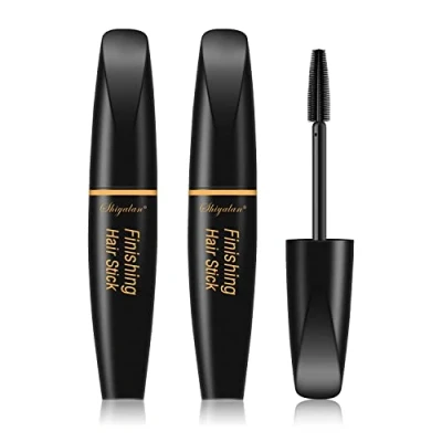 Afbeelding van Set van 2 haarsticks voor dames, klein gebroken haar, verfrissende crème, niet vettig, Flyaway haarmascara alle haartypes