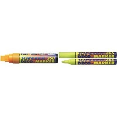 Image de SCHNEIDER Marqueur décoratif 265, jaune, largeur du trait: 1 3 mm (126505)