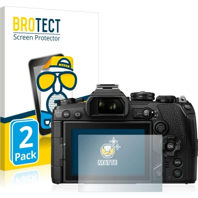 Afbeelding van BROTECT Screenprotector voor Olympus OM D E M1 Mark III Folie Beschermfolie matte (2 Stuks)