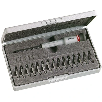 Image de FACOM AEM.J1 Set d&#039;outils Micro Tech avec tournevis et embouts 16 pièces