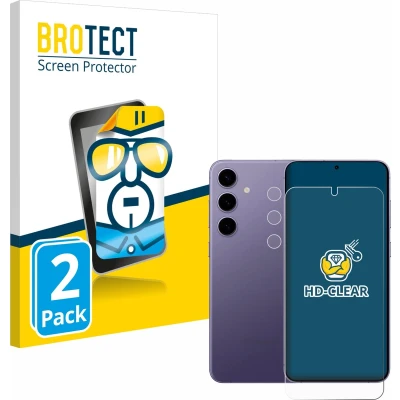 Afbeelding van BROTECT Screenprotector voor Samsung Galaxy S24 Plus (Voor+Camera) Folie Beschermfolie transparant (2 Stuks)