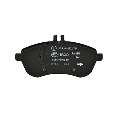 Afbeelding van HELLA 8DB 355 012 601 Remblokkenset Geschikt voor slijtage waarschuwingscontact Met remzadelschroef toebehoren MERCEDES BENZ: C Class Saloon