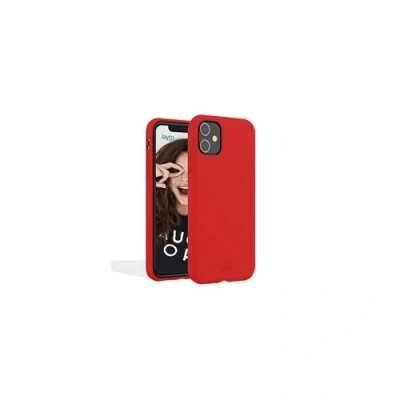 Afbeelding van Jaym, Magsafe hoesje Geschikt voor Apple iPhone 14 Plus premium siliconen microvezel, Rood
