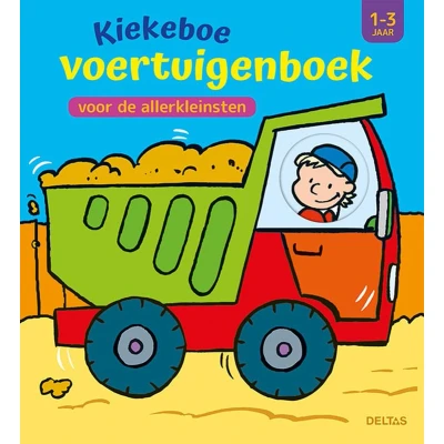 Afbeelding van Deltas Kiekeboe Voertuigenboek