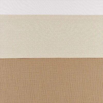 Afbeelding van Meyco Laken Ledikant Plume Soft Sand