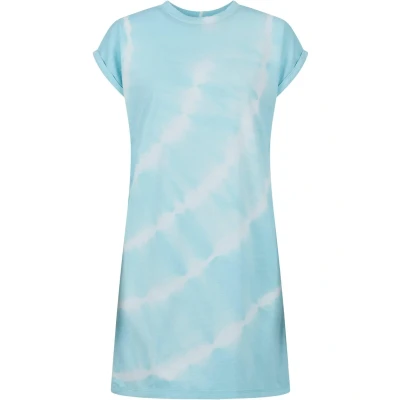 Afbeelding van Urban Classics TIE DYE Jerseyjurk, Dames, Maat: Small, Aqua blue
