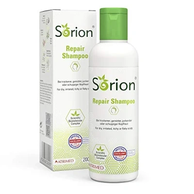Afbeelding van Sorion Repair Speciale verzorging shampoo voor droge/irritatie/schilferige of jeukende hoofdhuid met Ayurvedische plantenextracten, 200 ml