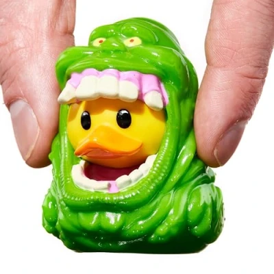Afbeelding van TUBBZ Mini Slimer Eendenfiguur om te verzamelen van vinyl rubber officieel Ghostbusters product tv, films en sci fi videogames