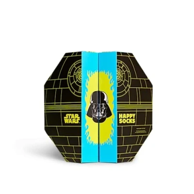 Afbeelding van Happy Socks STAR WARS 6PACK GIFT SET Unisex Sokken, Maat: 36 40, Turquoise