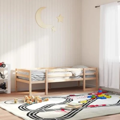 Afbeelding van Kinderbedframe massief grenenhout 80x200 cm