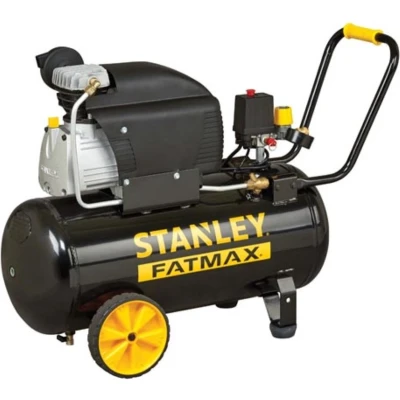 Afbeelding van Stanley Fatmax Professionele compressor, oliegesmeerde luchtcompressor, horizontaal, 2 pk, 8 bar, tankinhoud 50 L