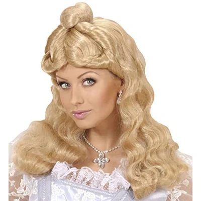 Afbeelding van Pruik Western Belle blond