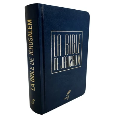 Image de Bible de Jérusalem voyage bleue