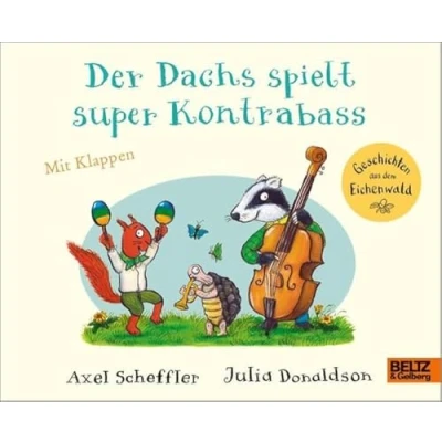 Afbeelding van Der Dachs spielt super Kontrabass