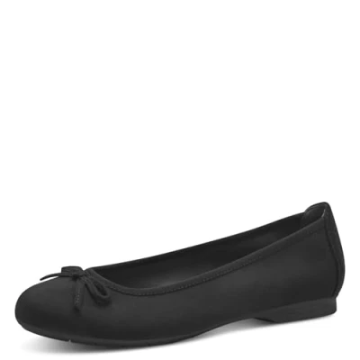 Afbeelding van Jana Softline 8 22164 41 comfortabele en schoenen voor dagelijks gebruik, ballerina&#039;s dames, zwart.