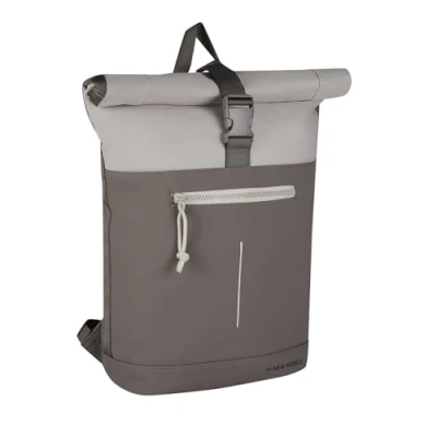 Afbeelding van New Rebels Rugzak Backham Rolltop 15,6 inch Taupe 15