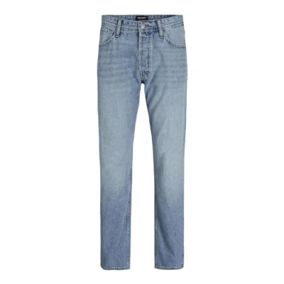 Afbeelding van Jack &amp; Jones Chris Relaxed fit jeans, Heren, Maat: 28x32, Blue denim
