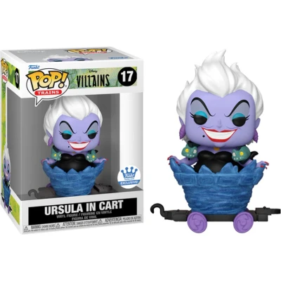 Afbeelding van Funko Pop! Train: Disney Villains Ursula in Cart #17 Special Edition Exclusive