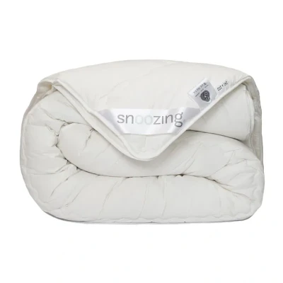 Afbeelding van Snoozing Texel Wol 4 seizoenen dekbed Lits jumeaux 240x200 cm Wit