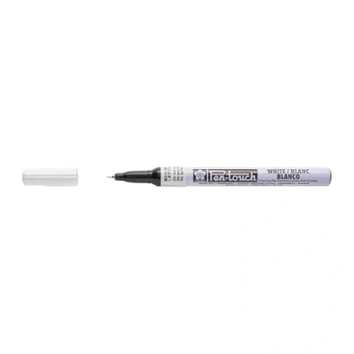 Afbeelding van Sakura paint Marker Pen Touch punt van 0,7 mm, wit paintmarker