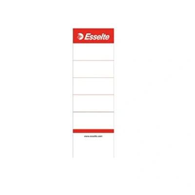 Afbeelding van Esselte dossierrug etiket standaard, 50 x 158 mm