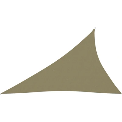 Afbeelding van Zonnescherm driehoekig 3x4x5 m oxford stof beige