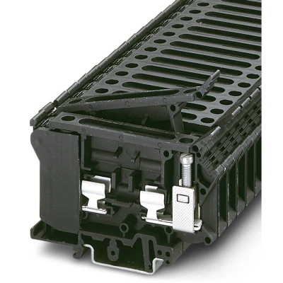 Afbeelding van Phoenix Contact UK 6,3 HESI 3004171 Zekering serieklem Aantal polen: 2 0.5 mm² 16 Zwart 50 stuk(s)