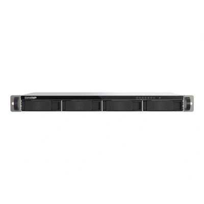 Image de QNAP TS 433EU Serveur NAS 4 Baies rack montable SATA 6Gb/s RAID 0, 1, 5, 6, 10, JBOD, 50, 60 RAM Go Gigabit Ethernet / 2.5 iSCSI support 1U