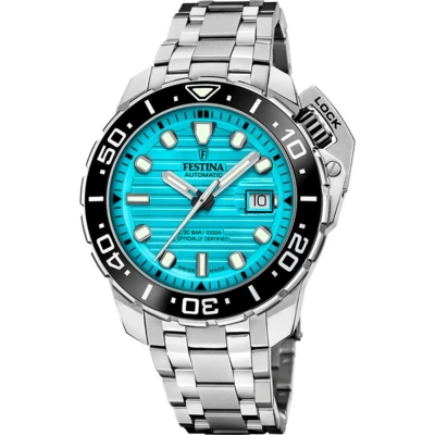 Afbeelding van Festina Horloge, Heren, Maat: One Size, Blue