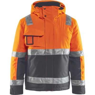 Afbeelding van Blaklader Winterjas High Vis 4870 1987 Oranje/Medium Grijs
