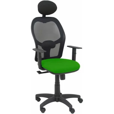 Afbeelding van Bureaustoel met hoofdsteun P&amp;C B10CRNC Groen