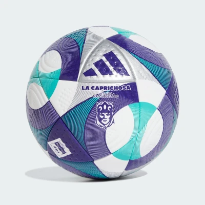 Afbeelding van adidas Performance Queens League LA Caprichosa PRO Voetbal White pantone silver metallic, Maat: 5, metallic