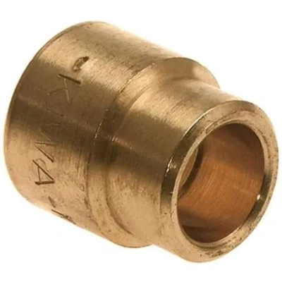 Afbeelding van Messing verloopstuk 22 x 15mm plieger