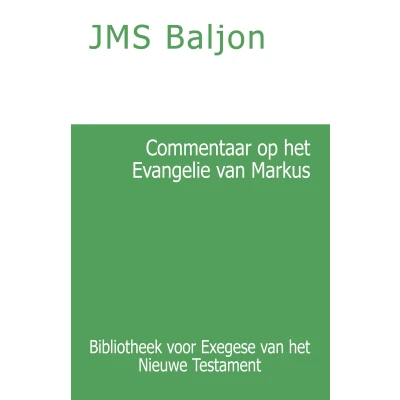 Afbeelding van Commentaar op het Evangelie van Markus