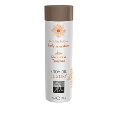 Afbeelding van Luxe Eetbare Body Olie Groene Thee