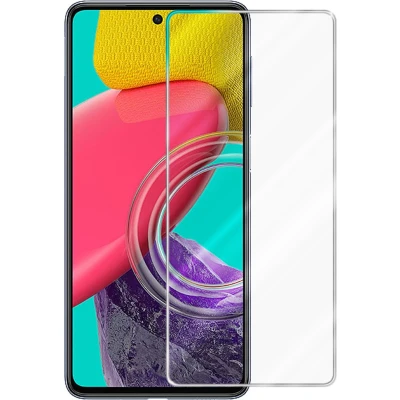 Afbeelding van Cadorabo 3x Screenprotector geschikt voor Samsung M53 Beschermende Pantser Film in Getemperd (Tempered) Display beschermend glas 9H hardheid met 3D Touch